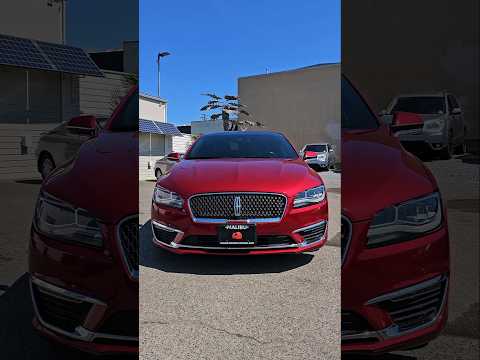 " 3.0L Twin-Turbo. Full Throttle Luxury Lincoln MKZ AWD"