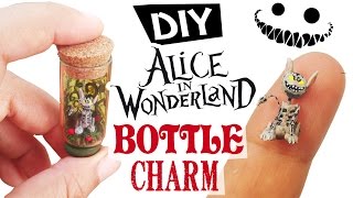 DIY MINIATURE ALICE IN WONDERLAND CHESHIRE CAT polymer clay tutorial | dollhouse miniature