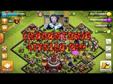 LABORATORIO DI LIVELLO 8 E ROAD TO 3000 TROFEI NEL SECONDO VILLAGGIO!!!!!!