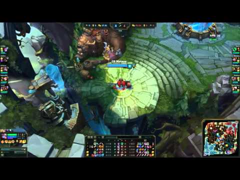 Meteos Poppy vs Nidalee Jungle S6 Preseason Dec 2015