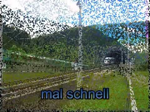 Unterwegs auf Schienen (Kanal-Trailer)