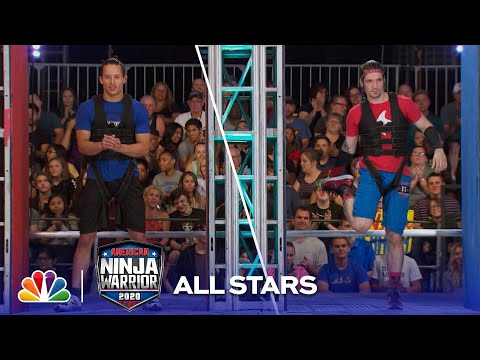 Michael Torres vs. Ethan Swanson: Mega Spider Climb - American Ninja Warrior All-Star Special 2020