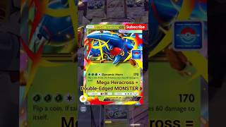 Mega Heracross INSANE But Risky #PokemonTCG #pokemontcgpocket #pokemonpocket #ポケポケ #ポケモン #bestdeck