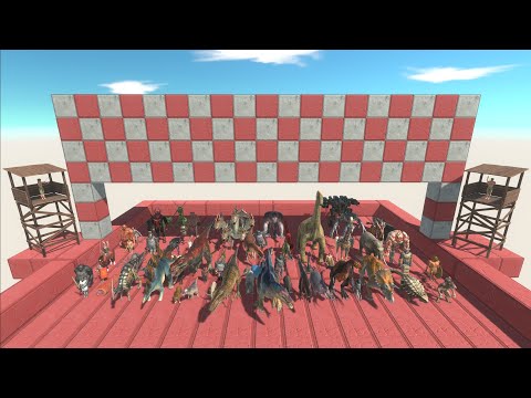 Archer Defense Survival Speed Race With HP Bar - Animal Revolt Battle Simulator