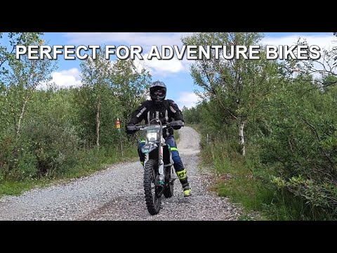 Motorcycle Ride on the Old Post Road from Kautokeino to Alta Norway Season 2023 August