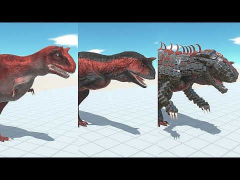Evolution of Carnotaurus in Animal Revolt Battle Simulator