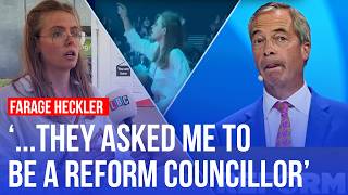 Download lagu Farage speech heckler turns out to be Reform party member mp3