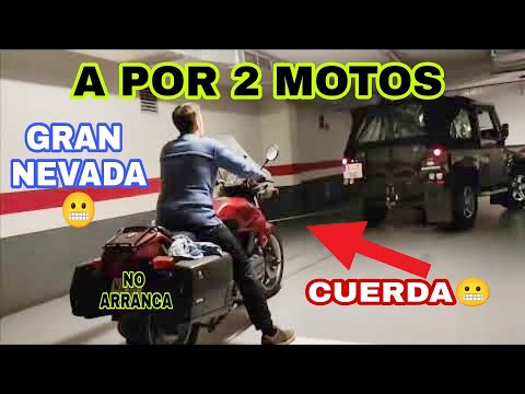 Gran Nevada!! Voy a por 2 Motos Bilbo y Zaragoza y es un desastre….Todo mal…Arrancador y cuerda