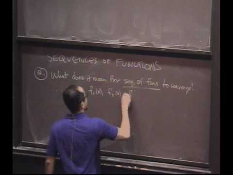 Real Analysis, Lecture 25: Taylor's Theorem, Sequence of Functions