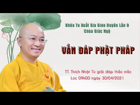 Vấn đáp Phật pháp (Phần 2) l XGGD lần 8