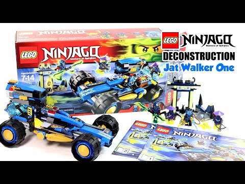 Deconstructing LEGO Ninjago70731 Jay Walker One Official Set 386 pcs