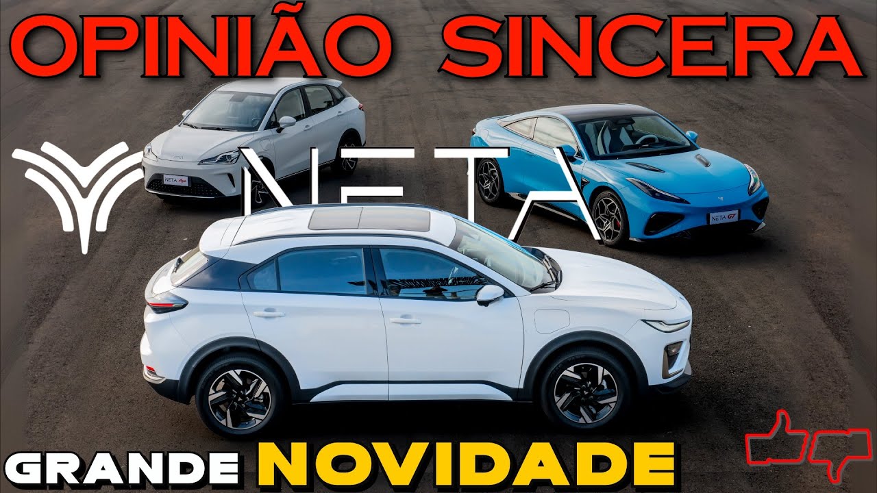 NETA Aya, GT e X: Lançamentos da marca CHINESA que VÃO ABALAR o mercado! Conheça TUDO SOBRE ELES