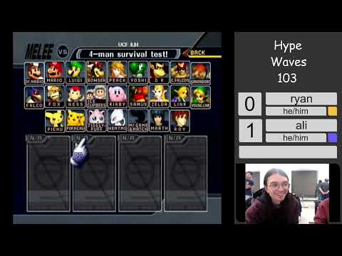 Hype Waves 104 Melee ft. Birdie, Jay, Sibo, PlasticEater, and yo whole flipping block!