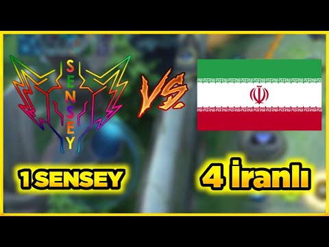 NEFES KESEN MAÇ 1 SENSEY VS 4 İRANLI Mobile Legends