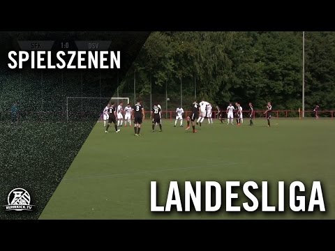 Sportfreunde Königshardt - Duisburger SV 1900 (Landesliga Gruppe 2, Kreis Niederrhein) - Spielszenen