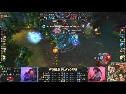 SK gaming vs Azubu Frost