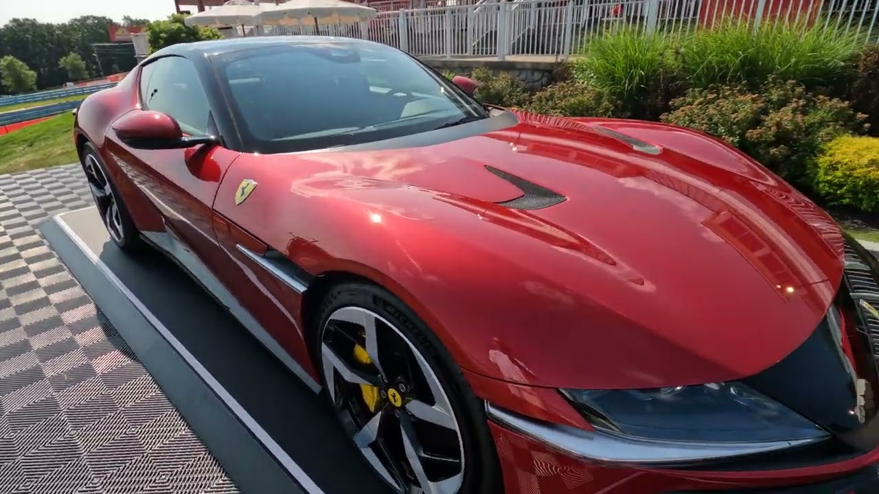 Ferrari 12Cilindri up close... 2024 Ferrari Challenge Watkins Glen. Part 1