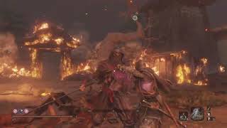 #34 SEKIRO【人返りたい厄憑き二週目】義父鈴版平田屋敷 槍足の正長(犬連れ)  正就 うわばみの重蔵