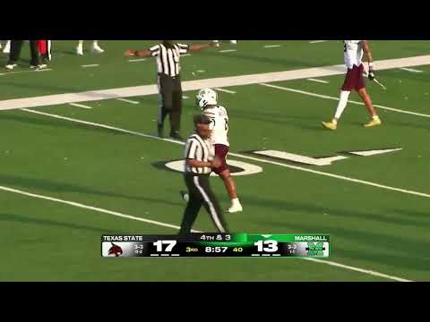 FB | TXST at Marshall Highlights (101825)