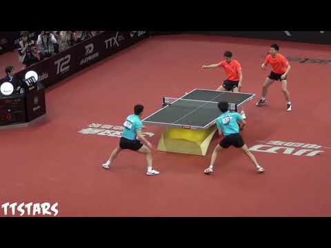 Fang Bo/Zhou Yu vs Fan Zhendong/Lin Gaoyuan (Asian Championship 2017)