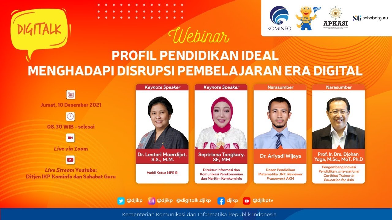 Webinar Pendidikan: Kabupaten Kudus & SahabatGuru