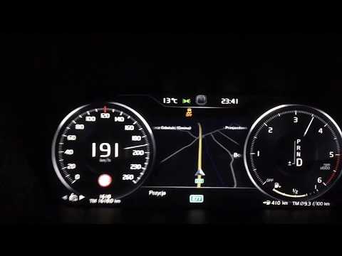 Volvo S90 D4 190 KM Acceleration 0-200 Km/h