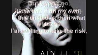 Adele - He Won&#39;t Go + Lyrics