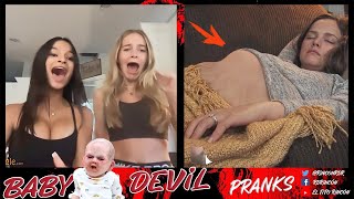 BABY DEVIL Part.2º I JUMPSCARE PRANK OMEGLE I Reacciones y sustos con Bebe Diablo parte 2º