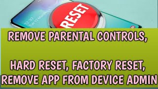 Factory Reset, Hard Reset, Remove Parental Controls Xiaomi Phones Easy Process @TechUptoMark