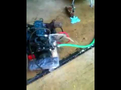 Kubota Z482 diesel first run2