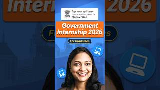 Government Internships - DGFT I Earn ₹ 10,000/month I Application Open in April