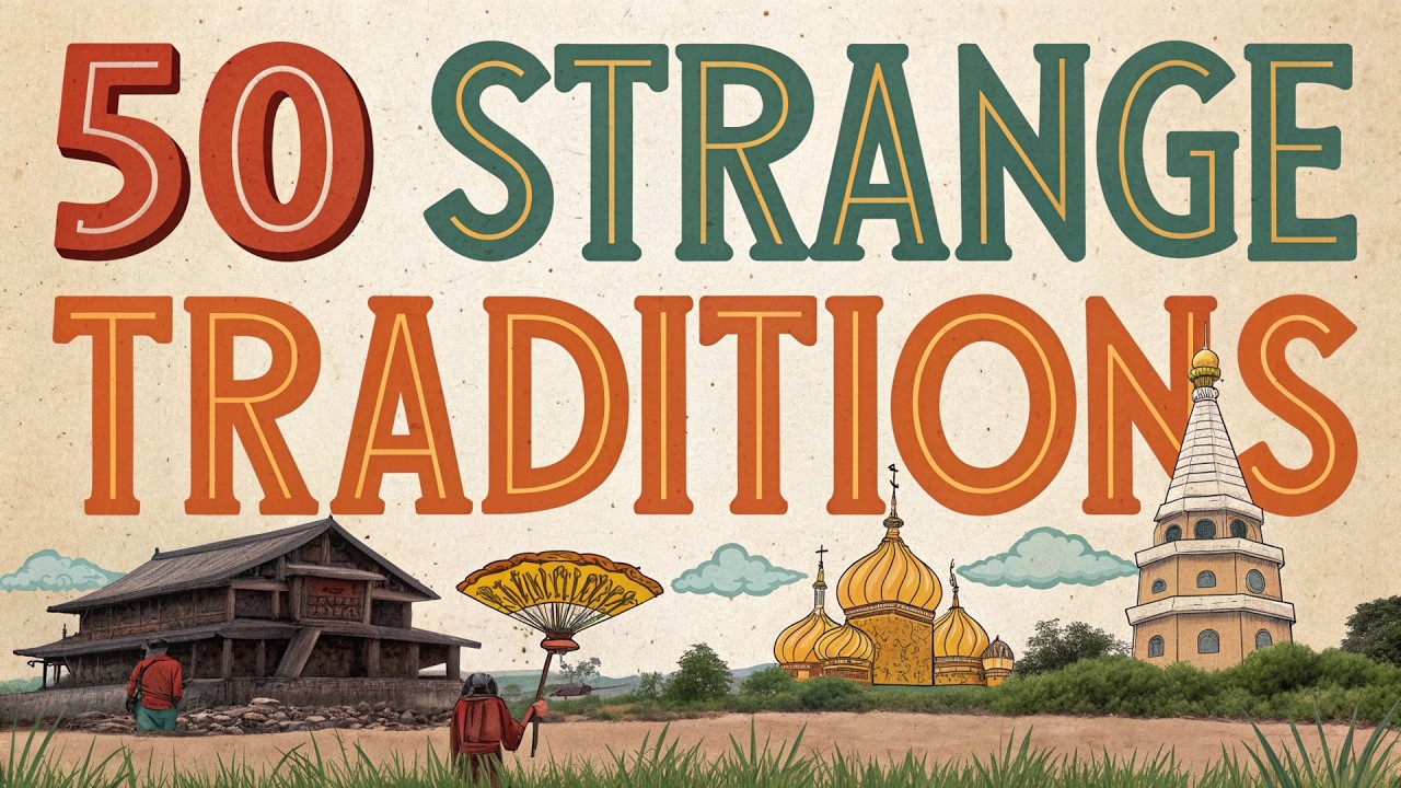 50 Weirdest Traditions Still Practiced Around the World