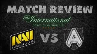 Match review: Alliance vs Na'Vi - The International 3 - Grand Finals Game 5 (in English and Russian)