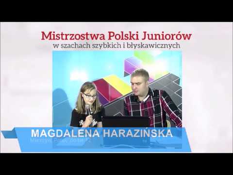 Mistrzyni Polski w szachach szybkich - Magdalena Harazińska