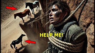 Mustang Horses Found a Female Veteran Hanging Off a Cliff—What They Did Next Shocked Everyone