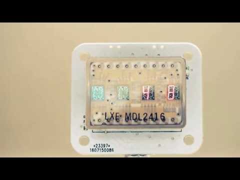MDL2416 LED alphanumeric display clock