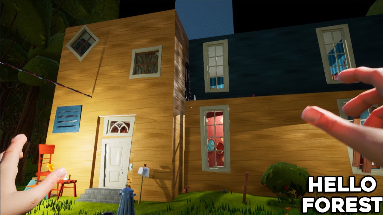 HELLO NEIGHBOR - HELLO FOREST MOD GAMEPLAY