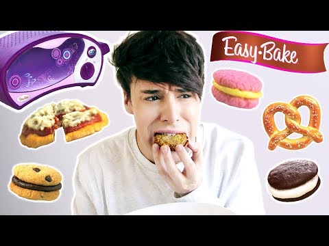 i only ate EASY BAKE OVEN foods for 24 hours