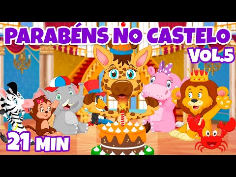 Parabéns no Castelo Vol. 5 - Giramille 21 min | Desenho Animado Musical