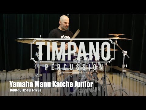 Yamaha Manu Katche Junior Kit played by Luc Catellier