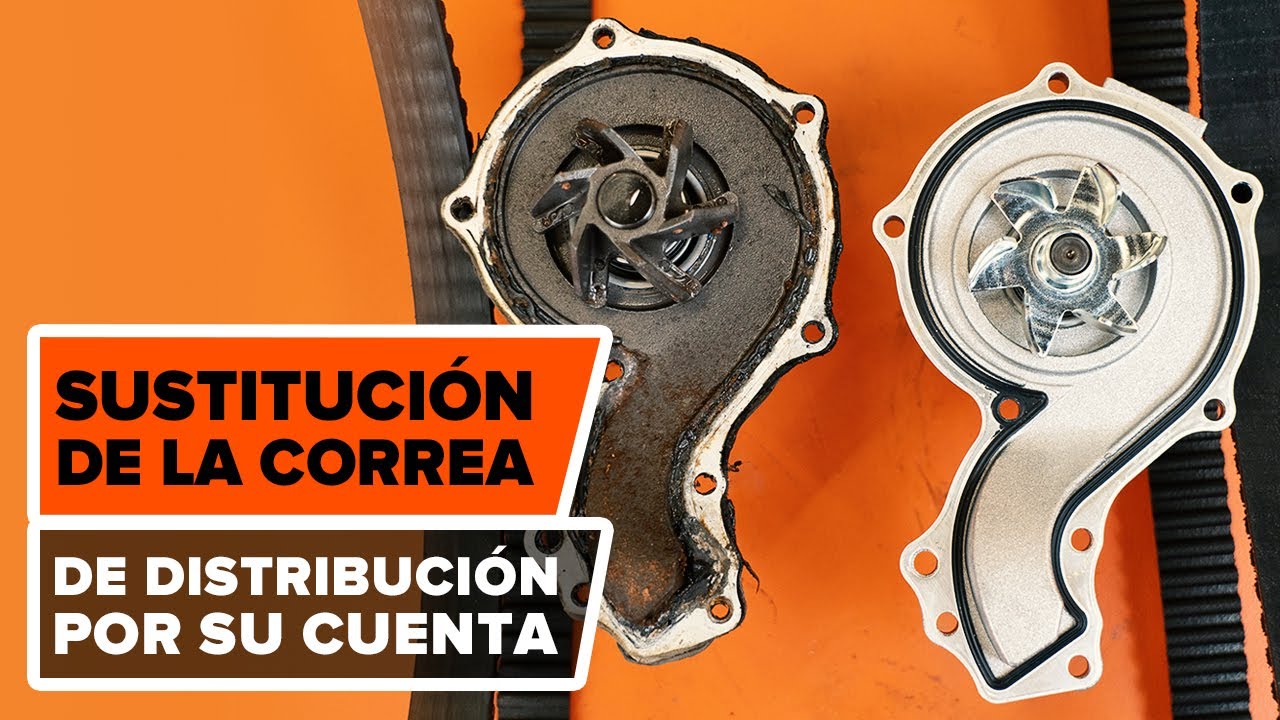 Cómo cambiar: bomba de agua & kit correa distribución - VW Golf 3 | Guía de sustitución