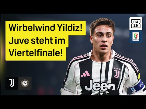 Juventus Turin - Udinese Calcio | Achtelfinale | Coppa Italia | DAZN Highlights