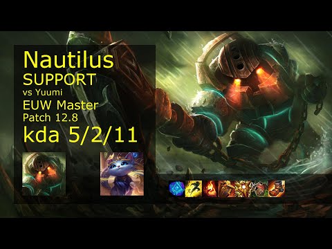Rank 1 EUW Nautilus Support: Nautilus vs Yuumi