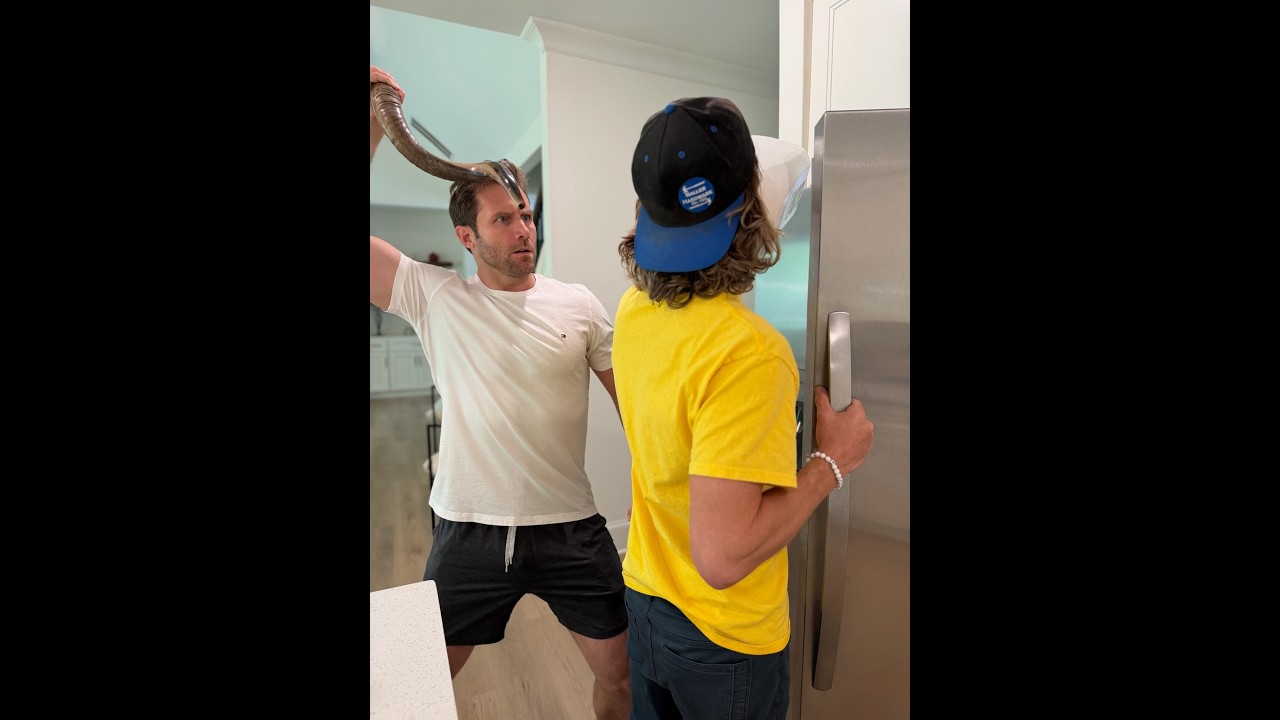 When someone breaks into Ben’s house!