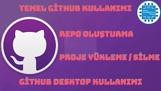 TEMEL GİTHUB KULLANIMI || Repo Oluşturma | Github Desktop Kullanımı | 