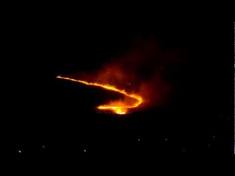 Ogiyama Moutain Burn Time-lapse