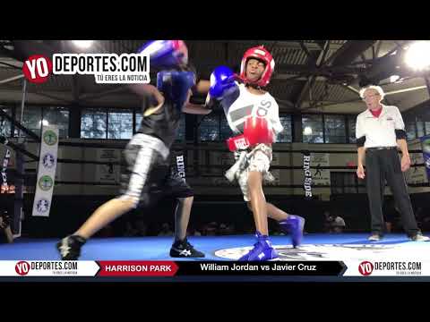William Jordan vs Javier Cruz  Chicago Harrison Park Boxing Event