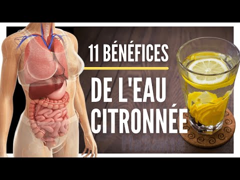 🔴  11 Bienfaits de l’Eau Citronnée que vous ne connaissiez pas [Buvez le Matin à Jeun]