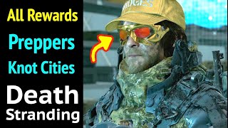 All Prepper Rewards in Death Stranding: Includes Knot Cities and Locations