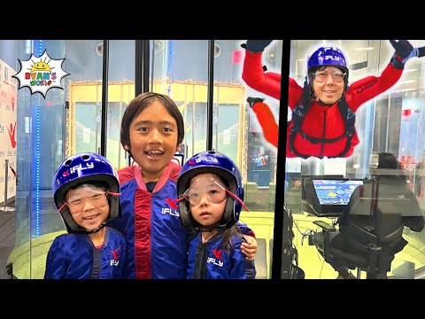 Ryan learned how to Skydive at IFly with family!
